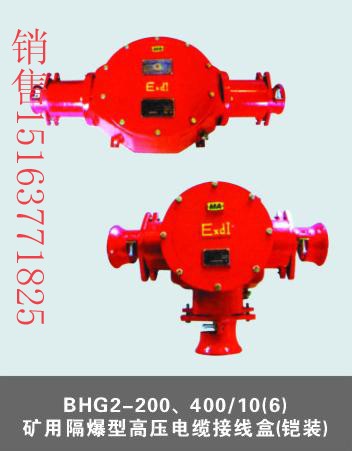 供应BHG2系列矿用隔爆型高压电缆接线盒